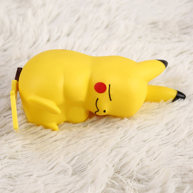 Lámpara de noche con forma de monstruo de bolsillo Pikachu