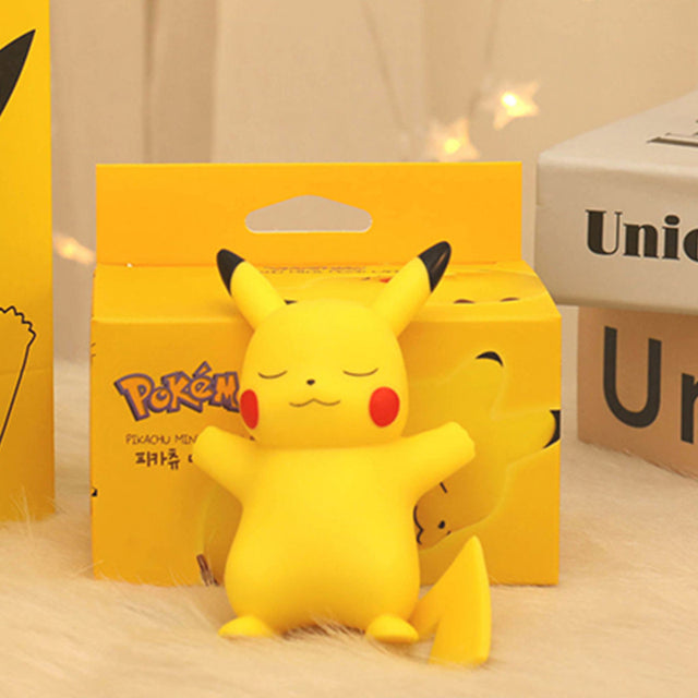 Lámpara de noche con forma de monstruo de bolsillo Pikachu