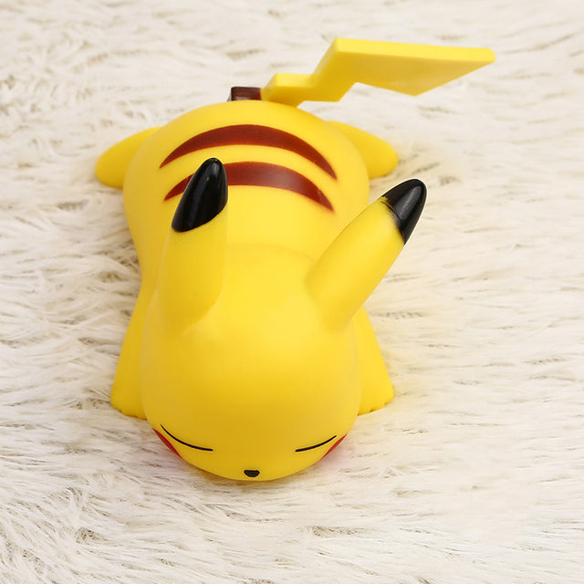 Lámpara de noche con forma de monstruo de bolsillo Pikachu
