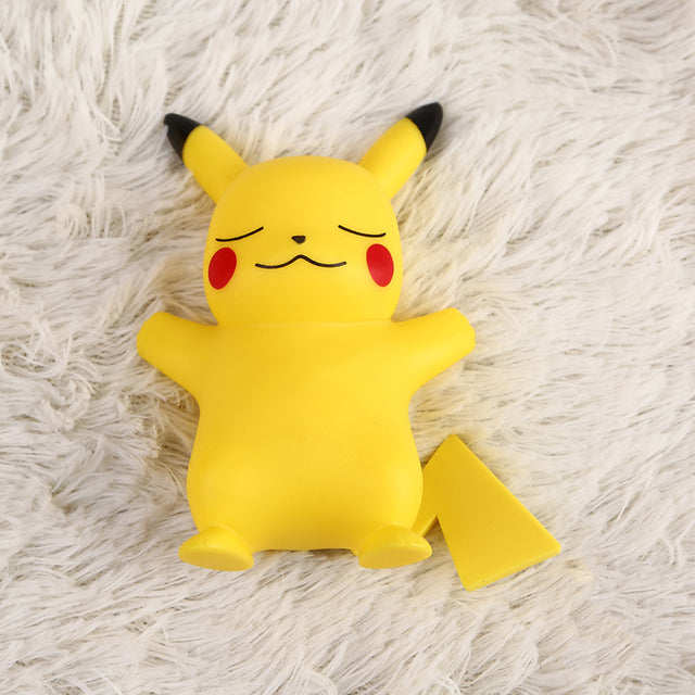 Lámpara de noche con forma de monstruo de bolsillo Pikachu