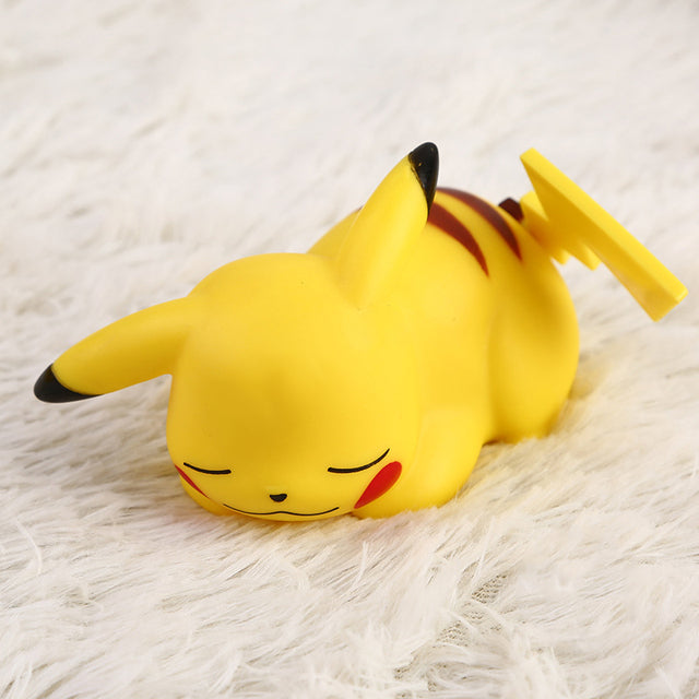 Lámpara de noche con forma de monstruo de bolsillo Pikachu