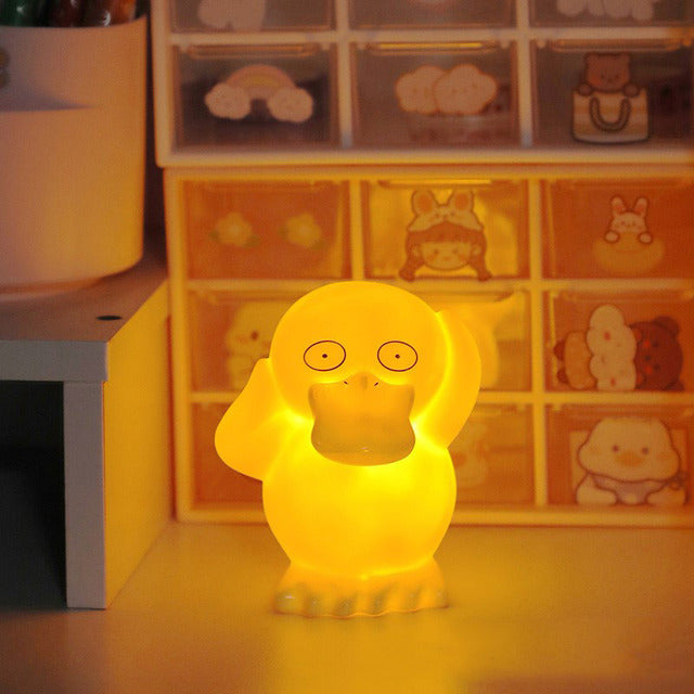 Lámpara de noche con forma de monstruo de bolsillo Pikachu