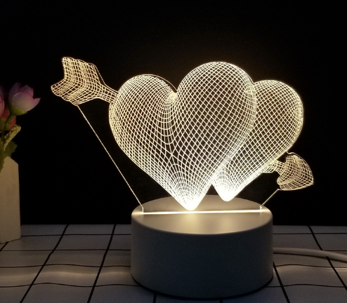 Lampe de nuit de table modèle 3D