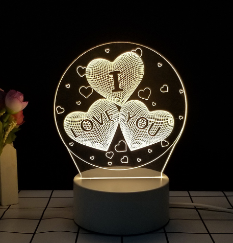 Lampe de nuit de table modèle 3D