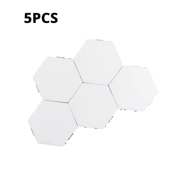 Lampe LED hexagonale