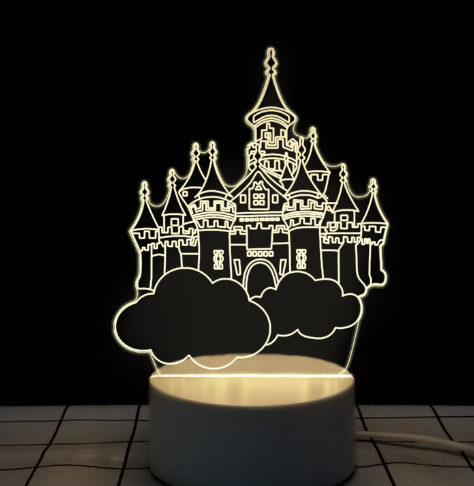 Lampe de nuit de table modèle 3D