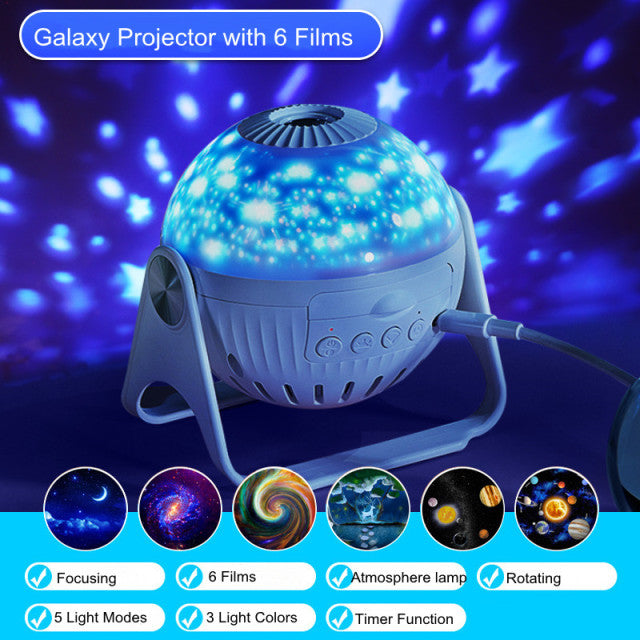 Galaxy Projector Nachtverlichting