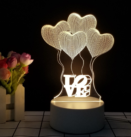 Lampe de nuit de table modèle 3D