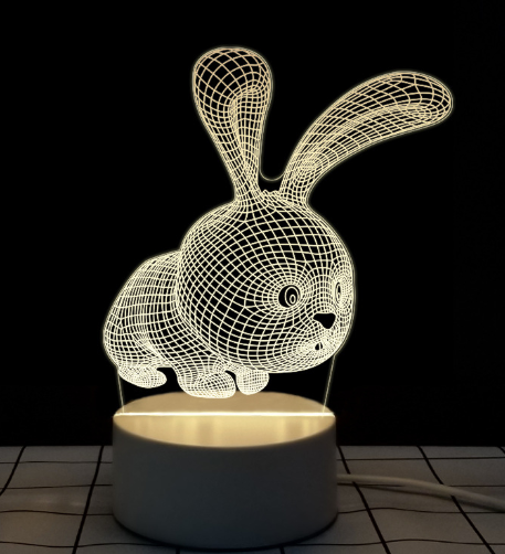 Lampe de nuit de table modèle 3D