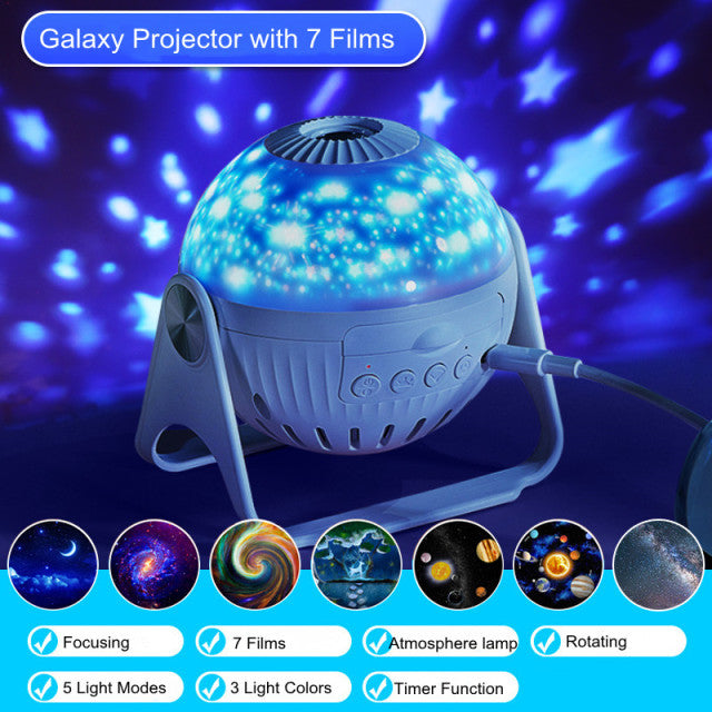 Galaxy Projector Nachtverlichting