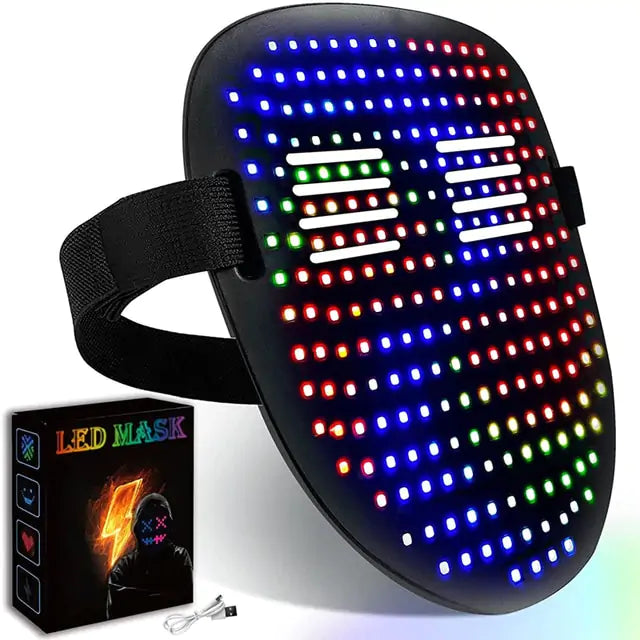 LED feest gezichtsmasker