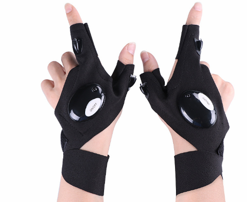 Gants LED imperméables