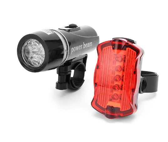 Super lumineux avec phare de vélo à 5 LED