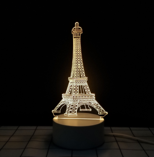 Lampe de nuit de table modèle 3D