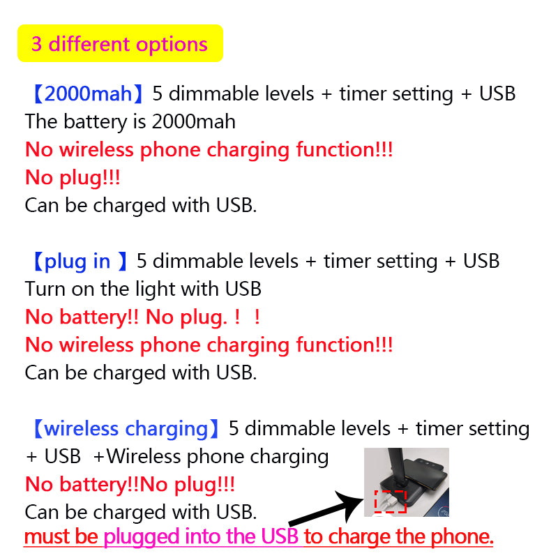 Led USB  Desk Lamps