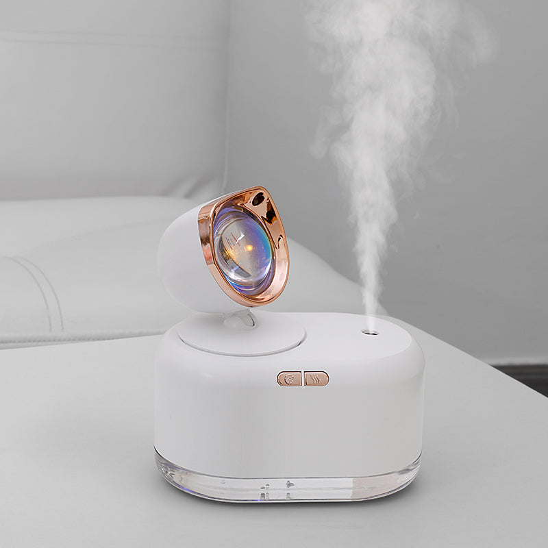 Humidificateur de lampe de coucher de soleil sans fil