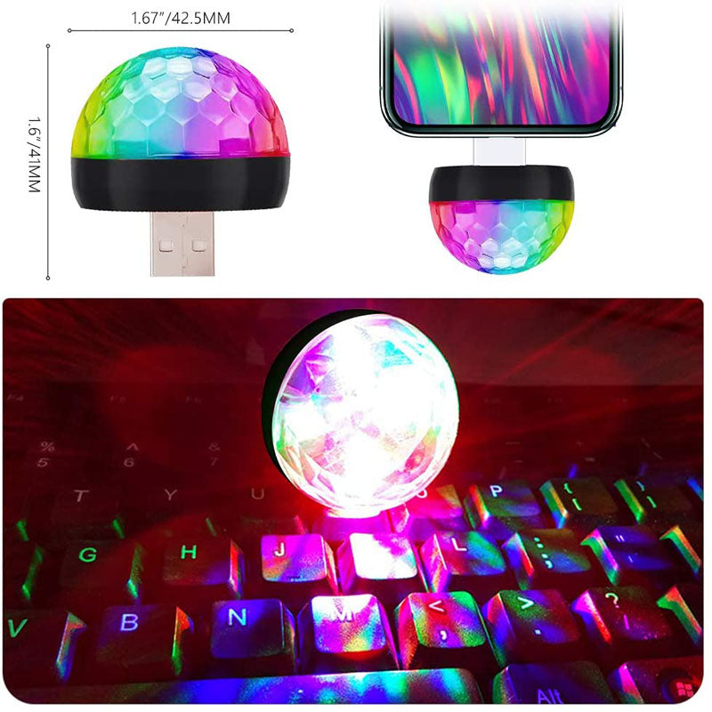 Mini Disco Licht Lamp