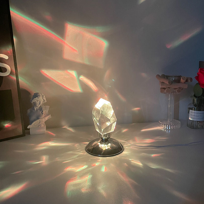 Lampe de nuit en cristal