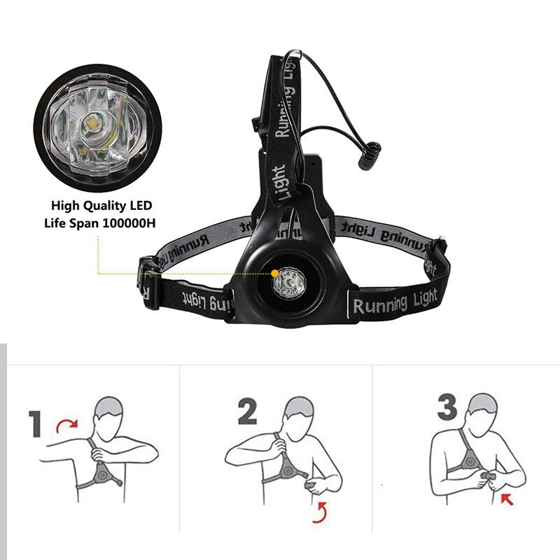 Lumières LED de course sportive