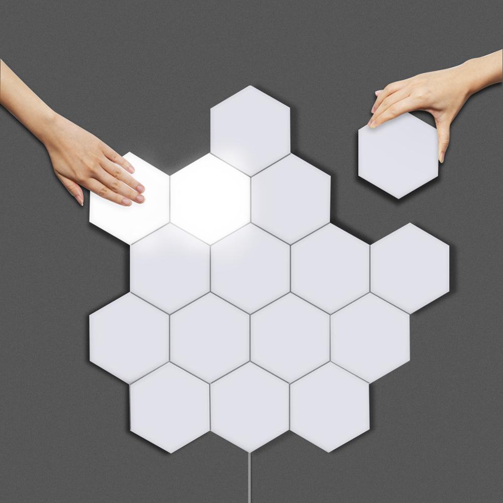 Lampe LED hexagonale