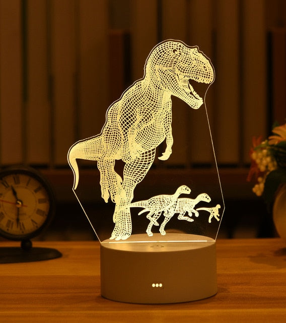 Lampe de nuit de table modèle 3D