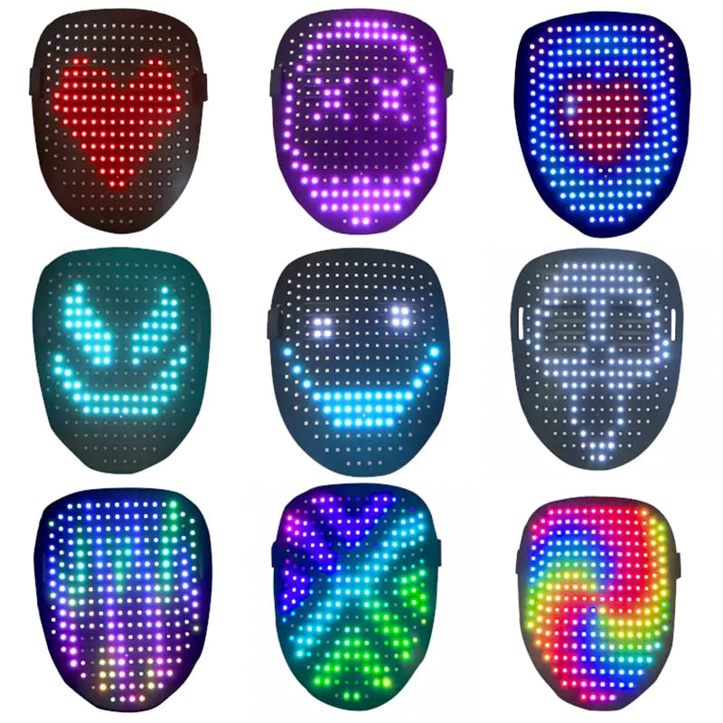 LED feest gezichtsmasker